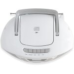 Kassettenspieler, CD/MP3, BT 4.2, USB,AUX,UKW, Weiss, Blaupunkt B120, GEPRÜFT