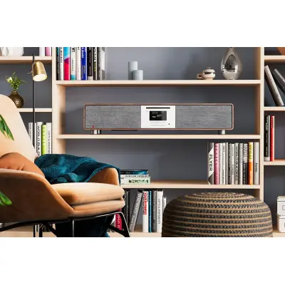Internetradio CD/DAB+/FM,BT,Spotify,80W,Walnuss, Pinell...
