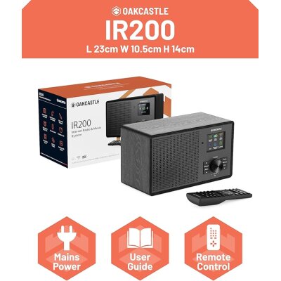 Internetradio mit WLAN, DAB+/FM & Bluetooth,...