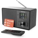 Internetradio mit WLAN, DAB+/FM & Bluetooth, Oakcastle IR200, GEPRÜFT - WIE NEU
