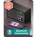 Internetradio mit WLAN, DAB+/FM & Bluetooth, Oakcastle IR200, GEPRÜFT - WIE NEU