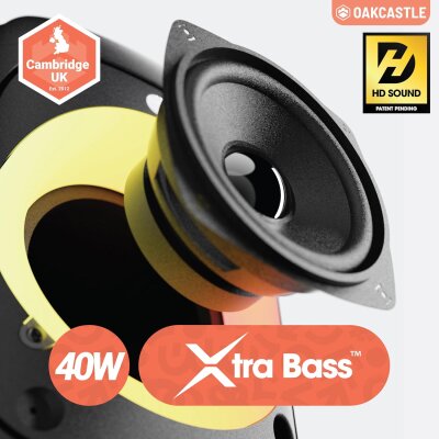Bluetooth Karaokebox für Kinder, Licht, Mikrofon, Oakcastle PS100 WIE NEU