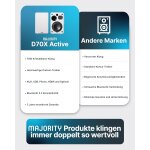 Regallautsprecher, Aktiv, HDMI ARC, BT, Weiss,1 Paar, Majority D70X,NEU GEÖFFNET