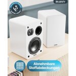 Regallautsprecher 1 Paar, weiß, Majority D70PX, passiv,2-Wege, GEPRÜFT - WIE NEU