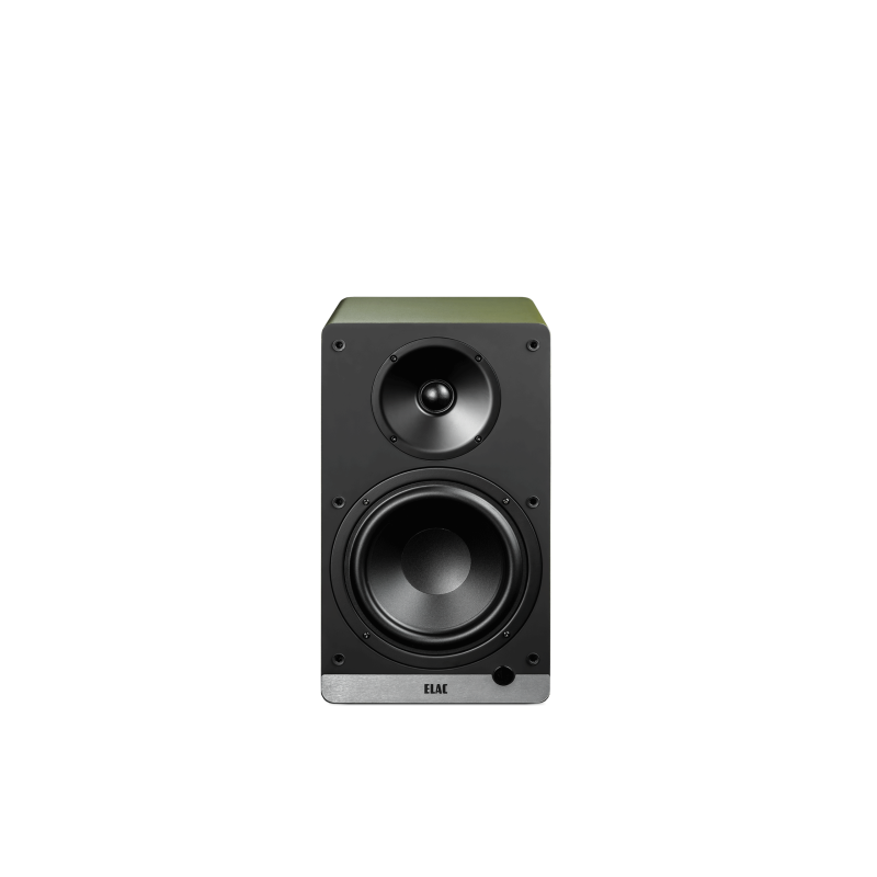 ELAC Debut ConneX DCB61 Aktiv Lautsprecher HDMI,USB,Phono, BT Olivgrün (1 Paar)