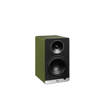 ELAC Debut ConneX DCB61 Aktiv Lautsprecher HDMI,USB,Phono, BT Olivgrün (1 Paar)