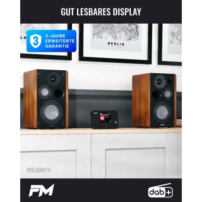 Tuner Upgrade, Internet Radio, DAB+, klein, Majority Robinson 2IR, GEPRÜFT- GUT