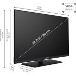 TV Telefunken XF32AN750M 32" Full HD Android, Dolby Vision Triple Tuner WIE NEU