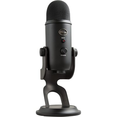 Mikrofon Podcast Streaming USB Studio Logitech G Blue Yeti GEPRÜFT WIE NEU