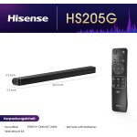 Bluetooth Soundbar 2.0 HDMI ARC USB 120W – Hisense HS205G MANGEL