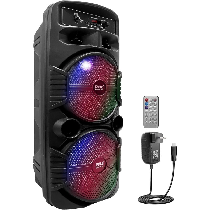 Pyle Partybox 600 W Bluetooth PA Lautsprecher mit Akku, PPHP2835B, GEPRÜFT - GUT