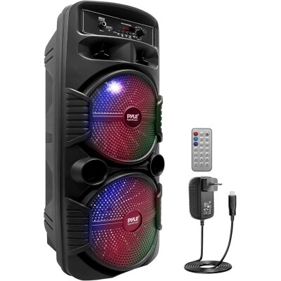 Pyle Partybox 600 W Bluetooth PA Lautsprecher mit Akku,...