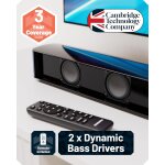 TV Soundbar teilbar Bluetooth, Standard ohne HDMI Kabel,Oakcastle SB80, GEPRÜFT