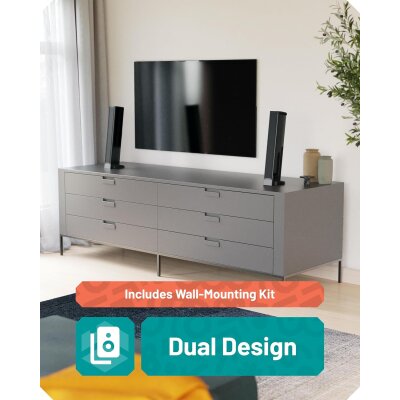 TV Soundbar teilbar Bluetooth, Standard ohne HDMI...
