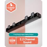 TV Soundbar teilbar Bluetooth, Standard ohne HDMI Kabel,Oakcastle SB80, WIE NEU