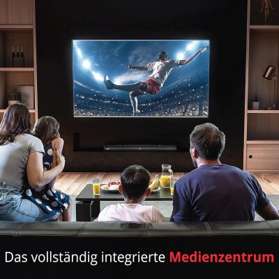 Soundbar 2.2,100W, BT 5.0, Subwoofer integriert, Akai ASB-29, WIE NEU