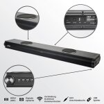 Soundbar 2.2,100W, BT 5.0, Subwoofer integriert, Akai ASB-29, WIE NEU