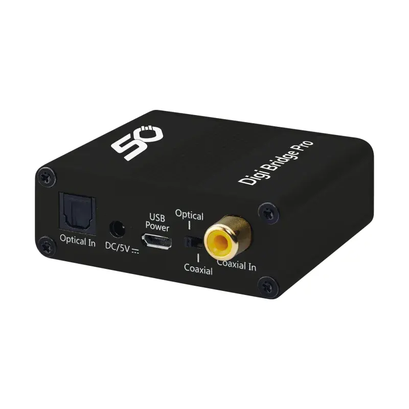 DAC Digital-Analog Wandler 24bit 192kHz Toslink Koax Oehlbach 6036 NEU