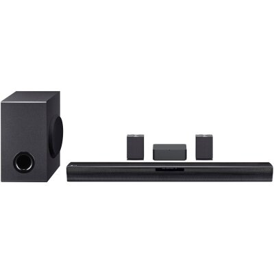 Soundbar 220 W,kabel. Subwoofer,4.1-Kanal,Rear-Speaker,...
