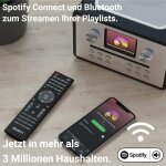 CD Internetradio. DAB+, BT, Fernbedienung, Majority Homerton 2, schwarz, GEPRÜFT