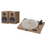 All-in-One Plattenspieler Set Bluetooth 2x50W Lautsprecher – Juke Box S2 NEU