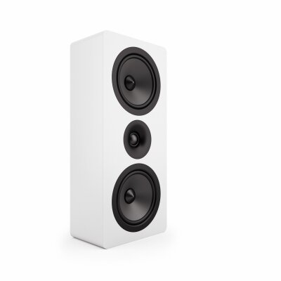 On-Wall LCR Lautsprecher, Acoustic Energy AE105, 1 Stück. Weiß,GEPRÜFT -  WIE NEU