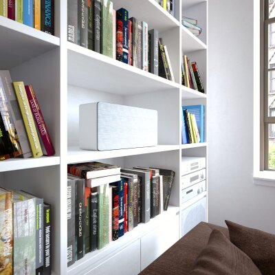 On-Wall LCR Lautsprecher, Acoustic Energy AE105, 1 Stück. Weiß,GEPRÜFT -  WIE NEU