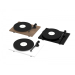 Plattenspieler BT aptX HD OM10 Glasplattenteller, Weiss, Pro-Ject T1 Evo BT NEU