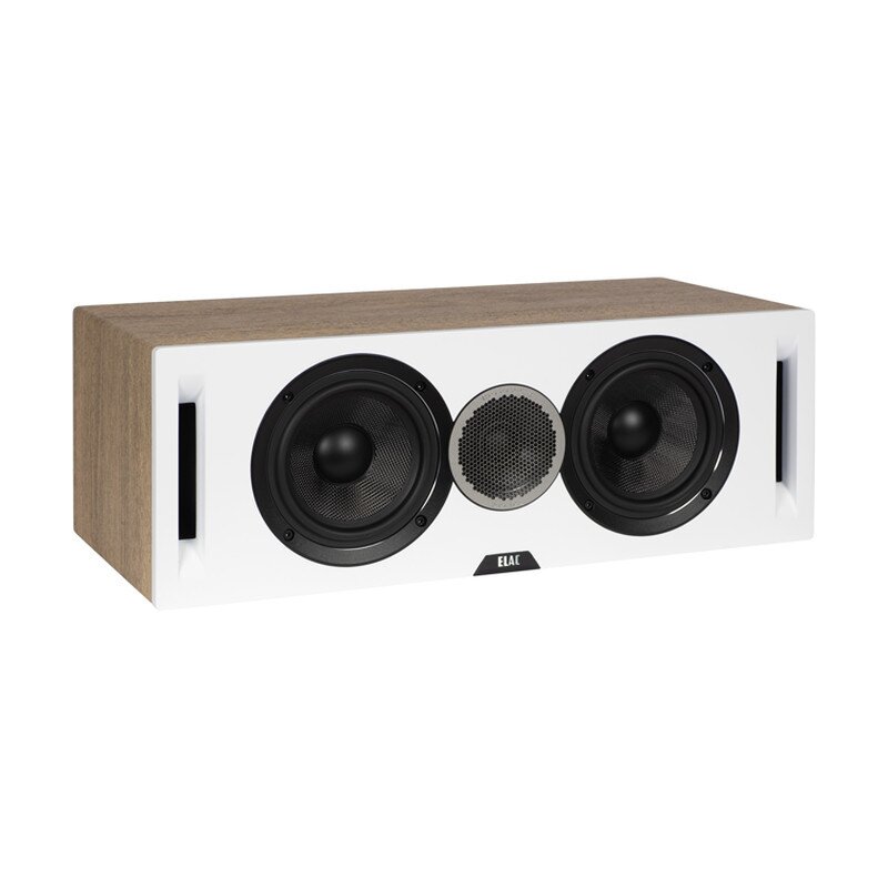ELAC Weiss/Holz, Heimkino Centerlautsprecher, Debut Reference DCR52, NEU