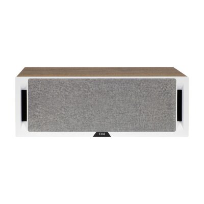 Centerlautsprecher, ELAC Heimkino, Weiss/Holz, Debut...