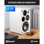 Lautsprecher 1 Paar, Aktiv, HDMI, Phono, BT, Majority D100X Weiß, GEPRÜFT - GUT