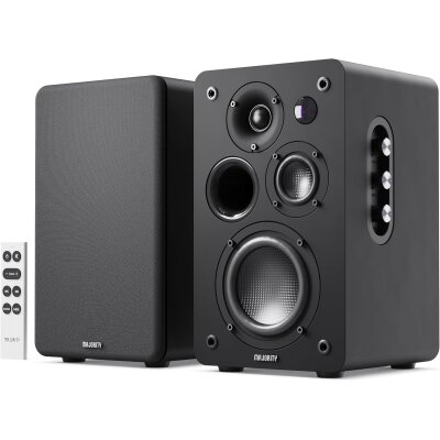 Aktiv Lautsprecher Bluetooth HDMI Phono, Paar Majority...