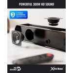 Soundbar Subwoofer 2.1 HDMI ARC Bluetooth USB, Majority NAGA 60 Plus, WIE NEU