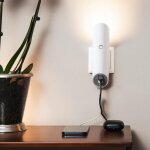 USB Wallcharger Steckdose LED Nachtlicht  Ladegerät,Justsmart Spotlight WIE NEU