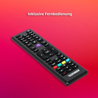 32" Full HD TV Triple-Tuner USB Mediaplayer,Telefunken XF32N750M-W UNVOLLSTÄNDIG
