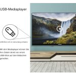 32" Full HD TV Triple-Tuner USB Mediaplayer,Telefunken XF32N750M-W UNVOLLSTÄNDIG