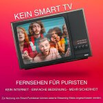 32" Full HD TV Triple-Tuner USB Mediaplayer,Telefunken XF32N750M-W UNVOLLSTÄNDIG