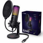 USB Streaming Mikrofon RGB Studio Podcast Gaming – Trust GXT 256 Exxo WIE NEU