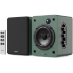 kleine Aktiv PC Lautsprecher 1 Paar BT HDMI USB, Majority D50X Grün, WIE NEU