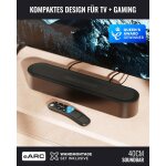 2.1 Soundbar Bluetooth HDMI ARC, Subwoofer, Majority Bowfell Axis Dolby, GEPRÜFT