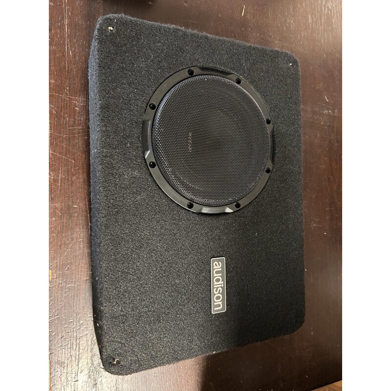 Subwoofer, Audison APBX 10 DS, 10", geschlossene Box,präzise Bässe,ZUBEHÖR FEHLT