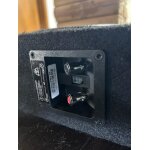 Subwoofer, Audison APBX 10 DS, 10", geschlossene Box,präzise Bässe,ZUBEHÖR FEHLT