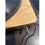 Plattenspieler mit integrierten Lautsprechern, USB, Lenco LS-50, o.K.,BESCHÄDIGT