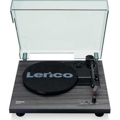 Plattenspieler mit Lautsprechern, Lenco LS-10BK, –...