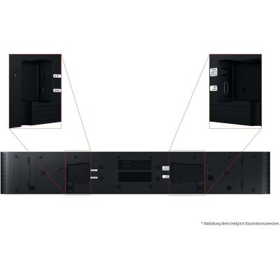 Samsung HW-S66GD 5.0 Soundbar 200W Dolby Atmos Bluetooth Schwarz  Geprüft – Gut
