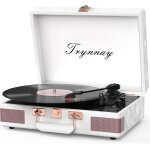 Koffer-Plattenspieler, Bluetooth,Tyranny R610, 3 Speed, RCA, AUX, GEPRÜFT - GUT