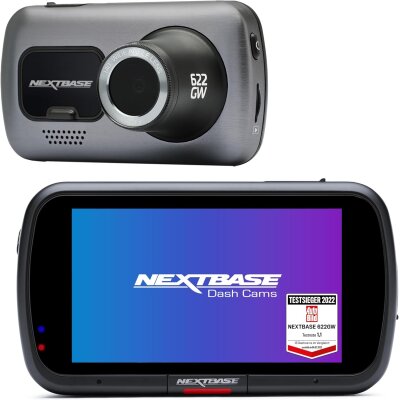 Dashcam 4k, Silber 3 Zoll HD IPS Touchdisplay,Nextbase...