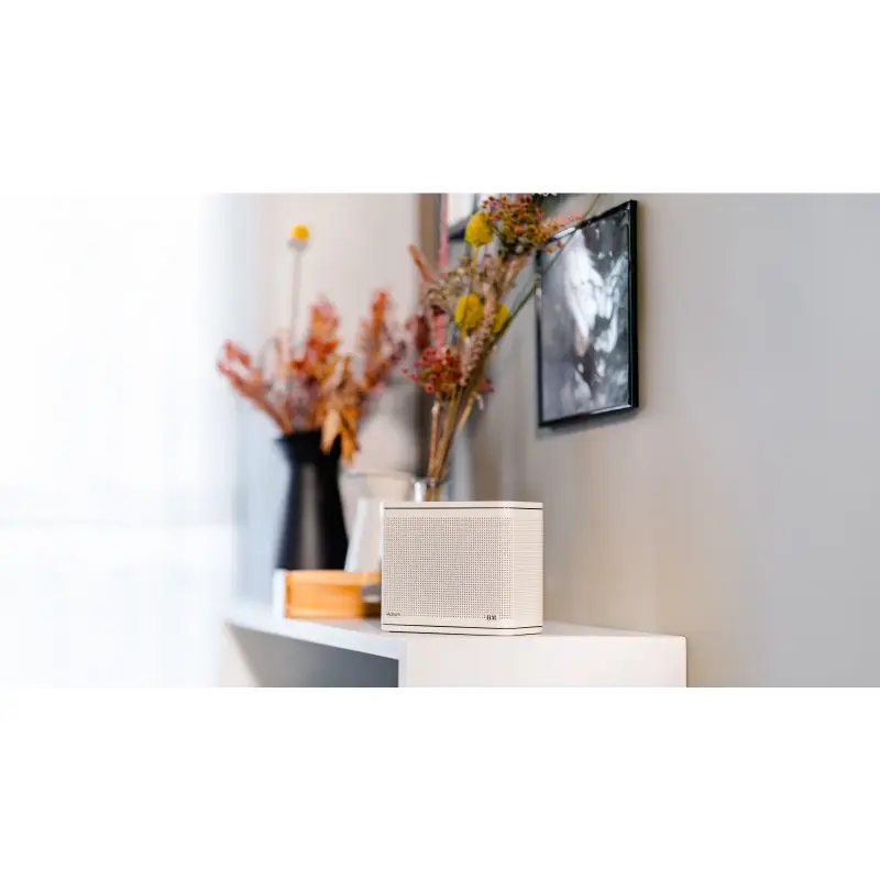 Premium Lautsprecher Aluminium Akku Bluetooth 5.3  – ELAC NAVA100 Adsum White NEU