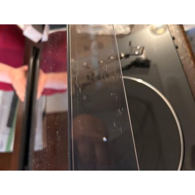 Vollautomat Plattenspieler, Phono, Denon DP-300F, schwarz, BESCHÄDIGT #1