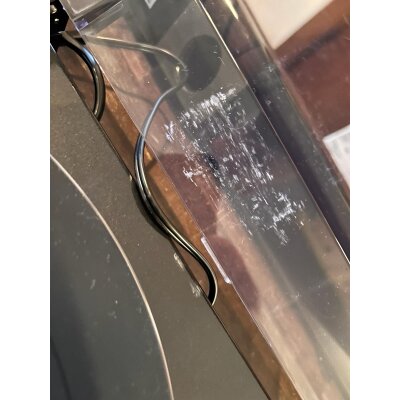 Vollautomat Plattenspieler, Phono, Denon DP-300F, schwarz, BESCHÄDIGT #1